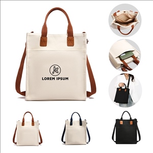 Canvas Tote Bag with Shoulder